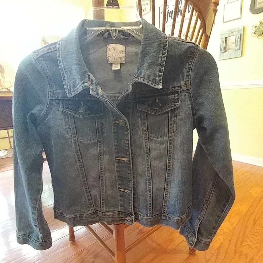 Girls Blue Jean Jacket